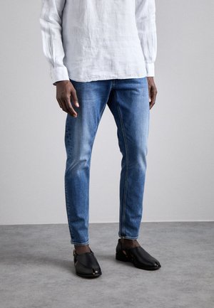 Slim fit -farkut - light-blue denim