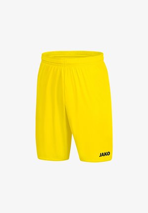 JAKO MANCHESTER 2.0 - Korte sportsbukser - gelbschwarz