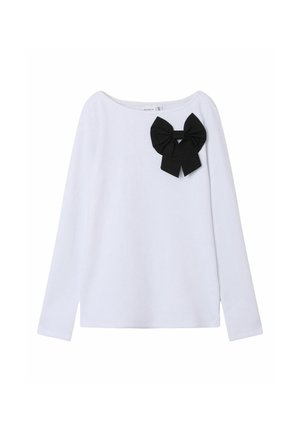 SLIM FIT - T-shirt à manches longues - bright white