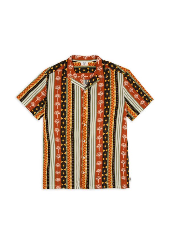 GRAPHIC PALM PRINT SHORT SLEEVE - Strandaccessoire - multi