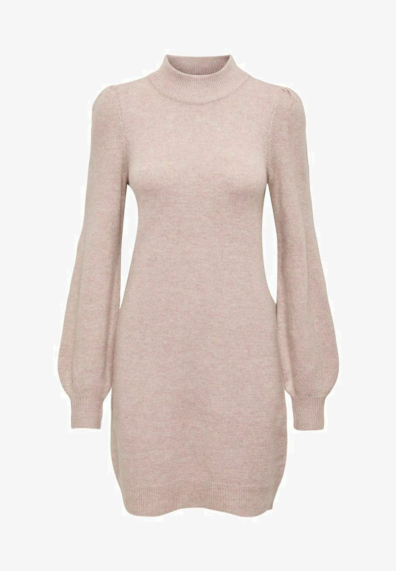 JDY JDYRUE LIFE HIGH NECK DRESS - Robe pull - woodrose