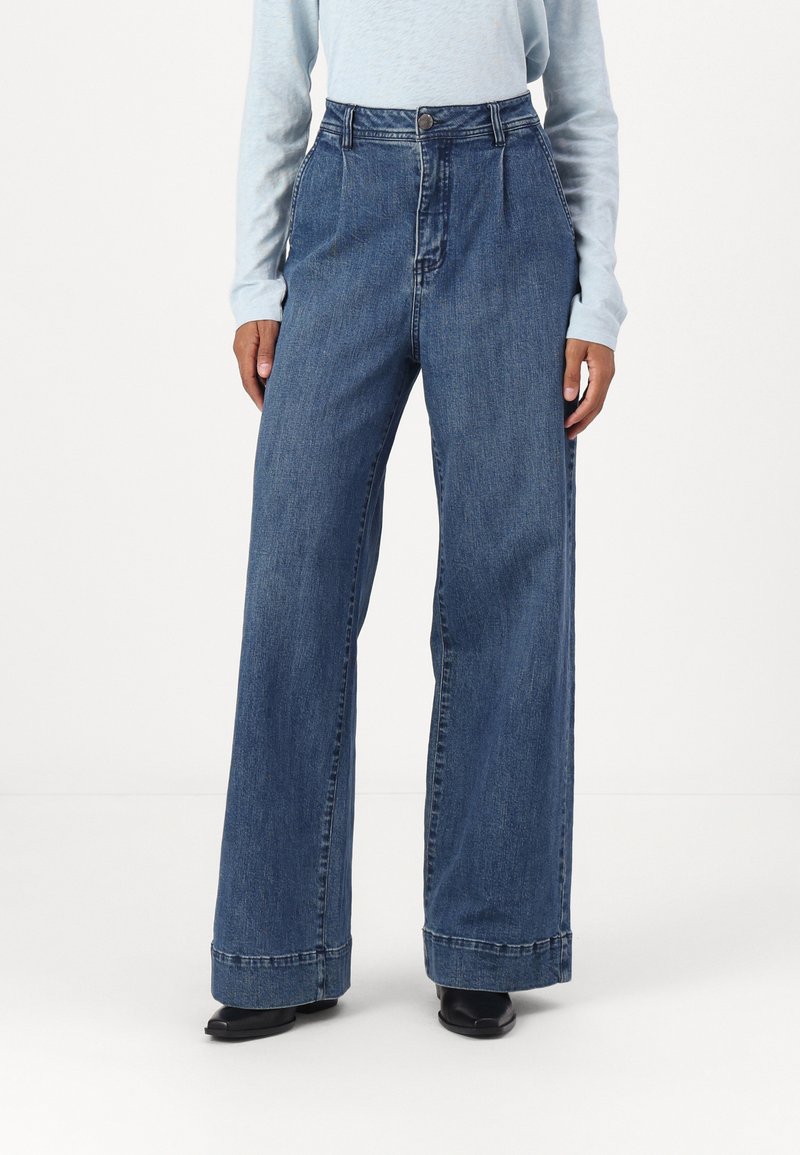Copenhagen Muse JEAN - Wide Leg - denim blue