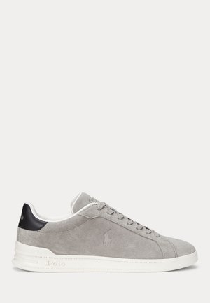 Polo Ralph Lauren HERITAGE COURT II SUEDE SNEAKER UNISEX - Baskets basses - earth grey/black