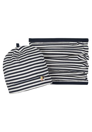 SET SCHAL MIT MÜTZE - Sjaal - navy
