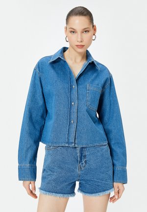 Skjortebluser - blue denim