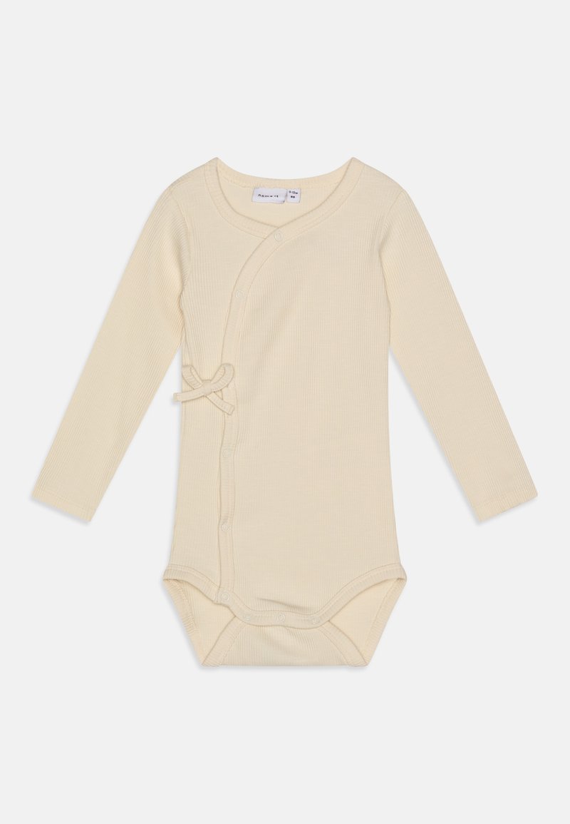 NAME IT Body Neonato In Cotone Sostenibile - Unisex, Manica Corta, Chiusura Automatica, Basic