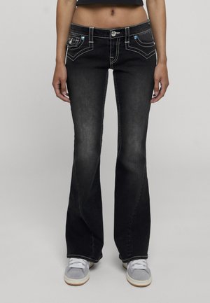 True Religion, WESTERN YOKE JOEY LR FLARE FLAP - Flared Jeans - night signal
