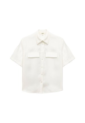 POCKET DETAIL - Camicia - off white