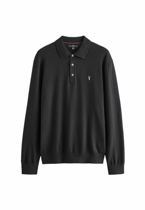 Next REGULAR FIT - Bluză cu mânecă lungă - black stag logo