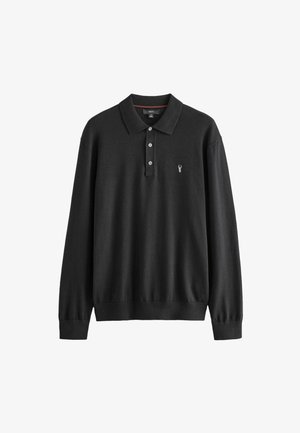 REGULAR FIT - Hosszú ujjú felső - black stag logo