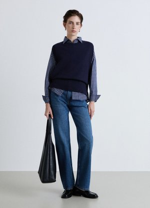 Calliope, MAGLIA TINTA UNITA - Top - blu notte