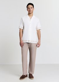 Calliope BOWLING RICAMO - Camicia - bianco lana