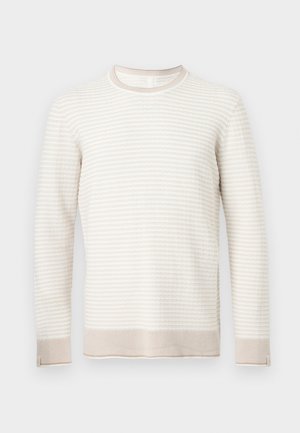 HARVEY STRIPE TEE - T-shirt à manches longues - chalk