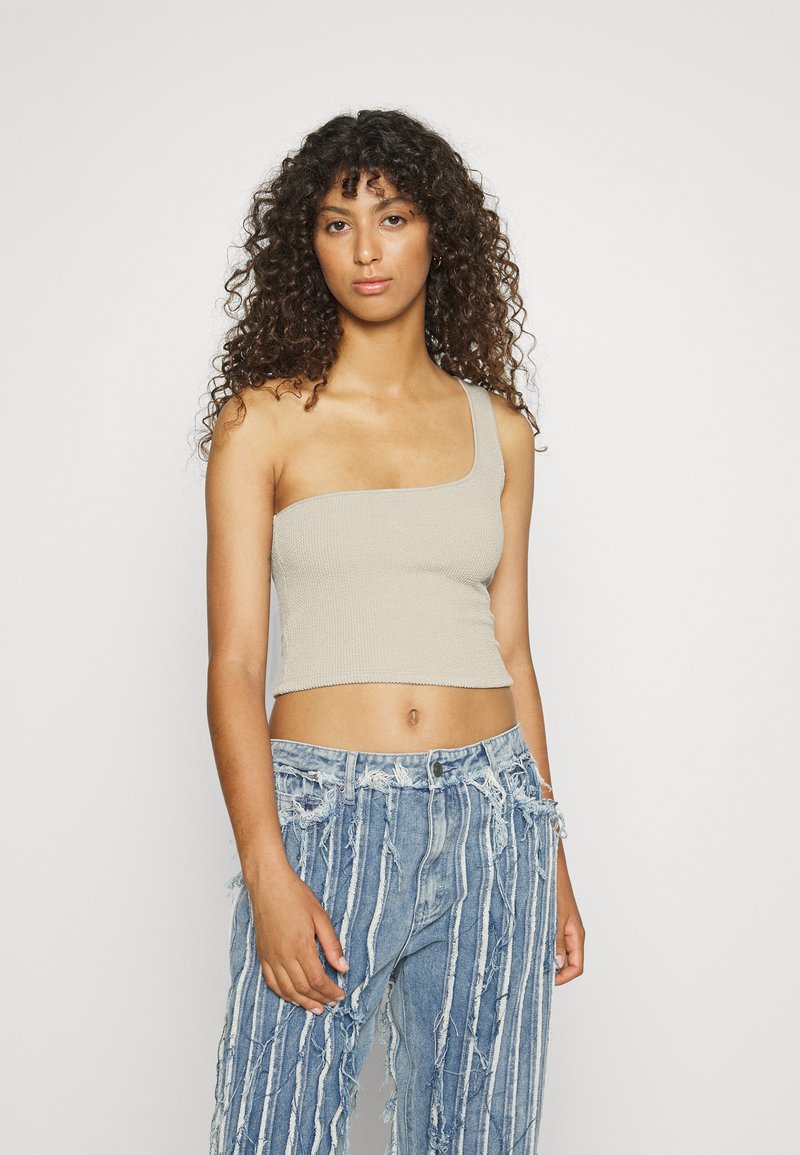 Damen T-Shirts | JJXX KIARA ONE SHOULDER Top oatmeal/beige - WC04299 Damen T-Shirts | JJXX KIARA ONE SHOULDER Top oatmeal/beige - WC04299