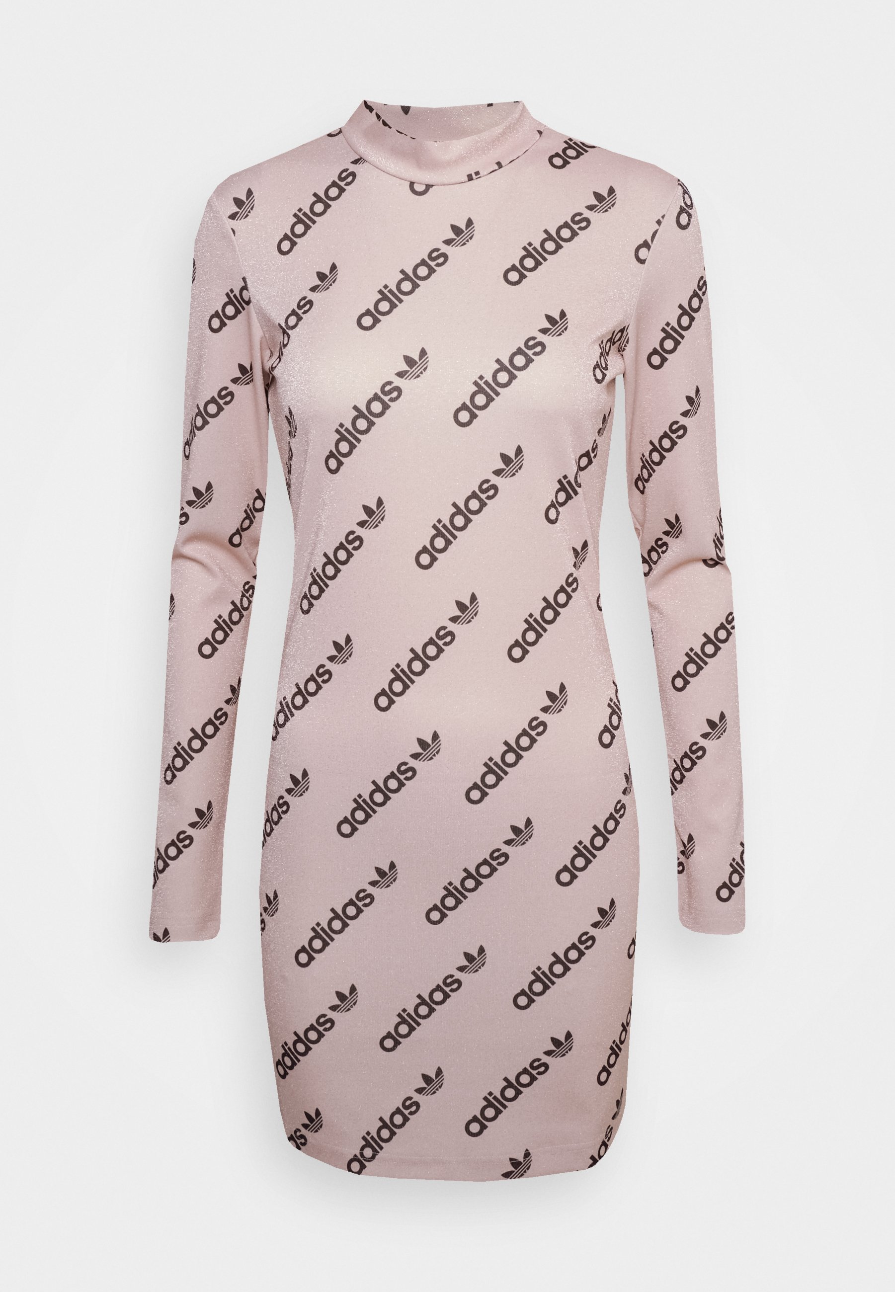 button front denim dress