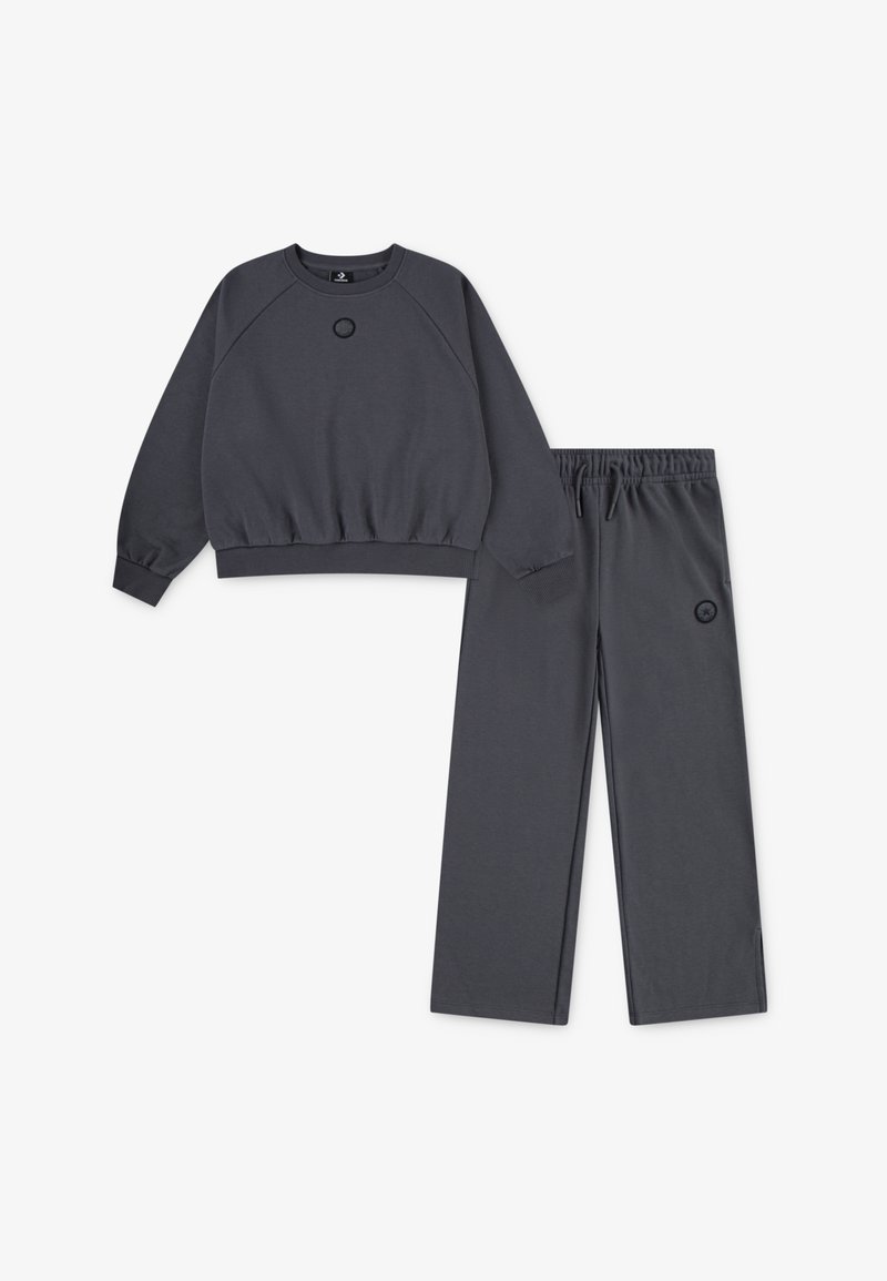 Converse SET - Pantaloni sportivi - dark matter