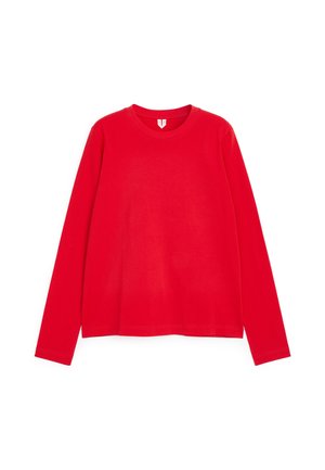 ARKET, ARKET IRIS SIGNATURE LONG-SLEEVE T-SHIRT - T-shirt à manches longues - red