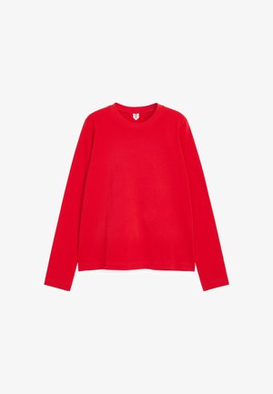 ARKET, ARKET IRIS SIGNATURE LONG-SLEEVE T-SHIRT - T-shirt à manches longues - red