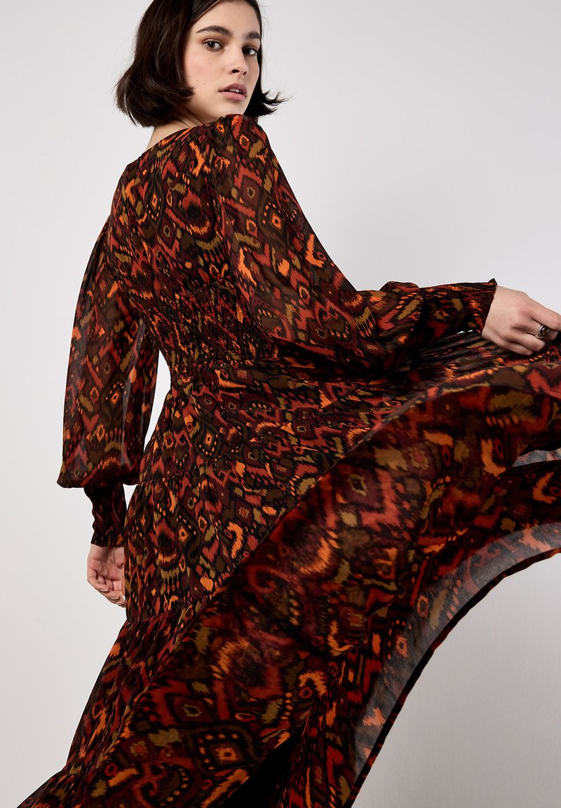 apricot burgundy dress Catching Feelings Dress Apricot Lane Duluth