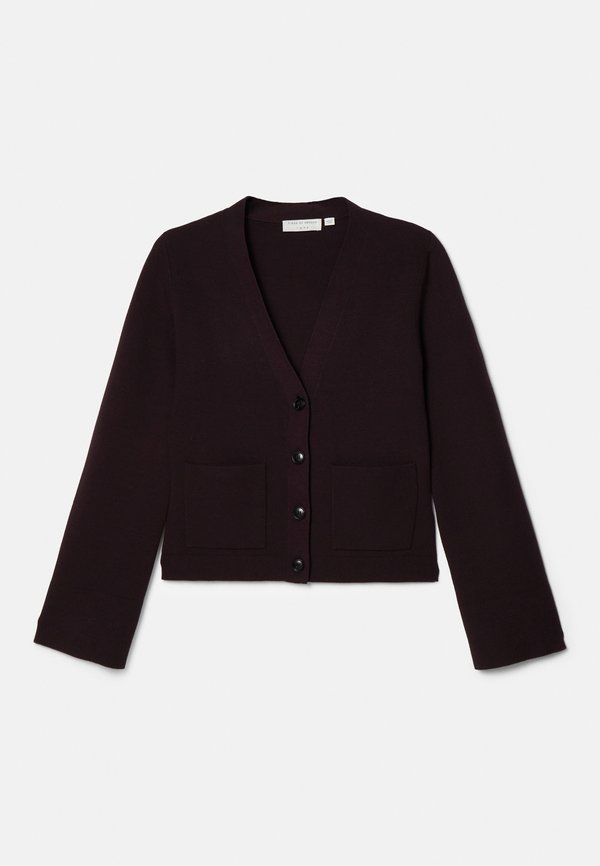 SHANNON - Cardigan - dark plum3