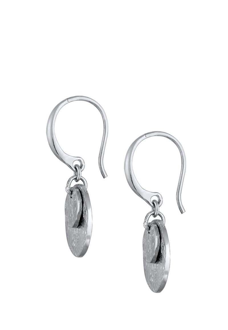 Orecchini pendenti Edera argento 925 e bronzo - ORA030 - Mandile Gioielli