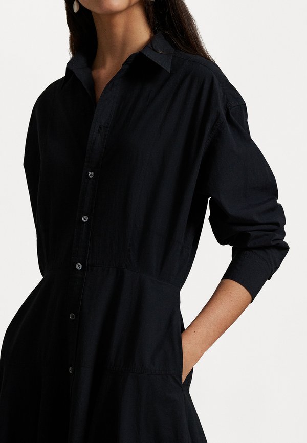 PANELLED COTTON CANVAS SHIRTDRESS - Shirt dress4