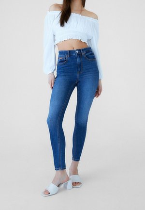 Jeans Skinny - blue-black denim