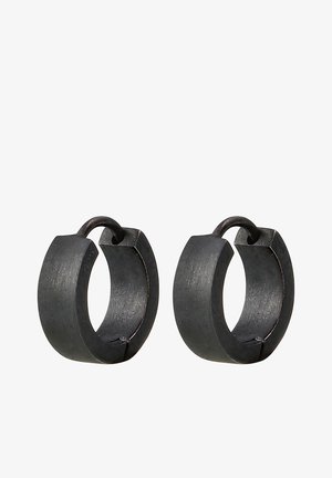 HOOPS MINIMAL - Auskarai - black
