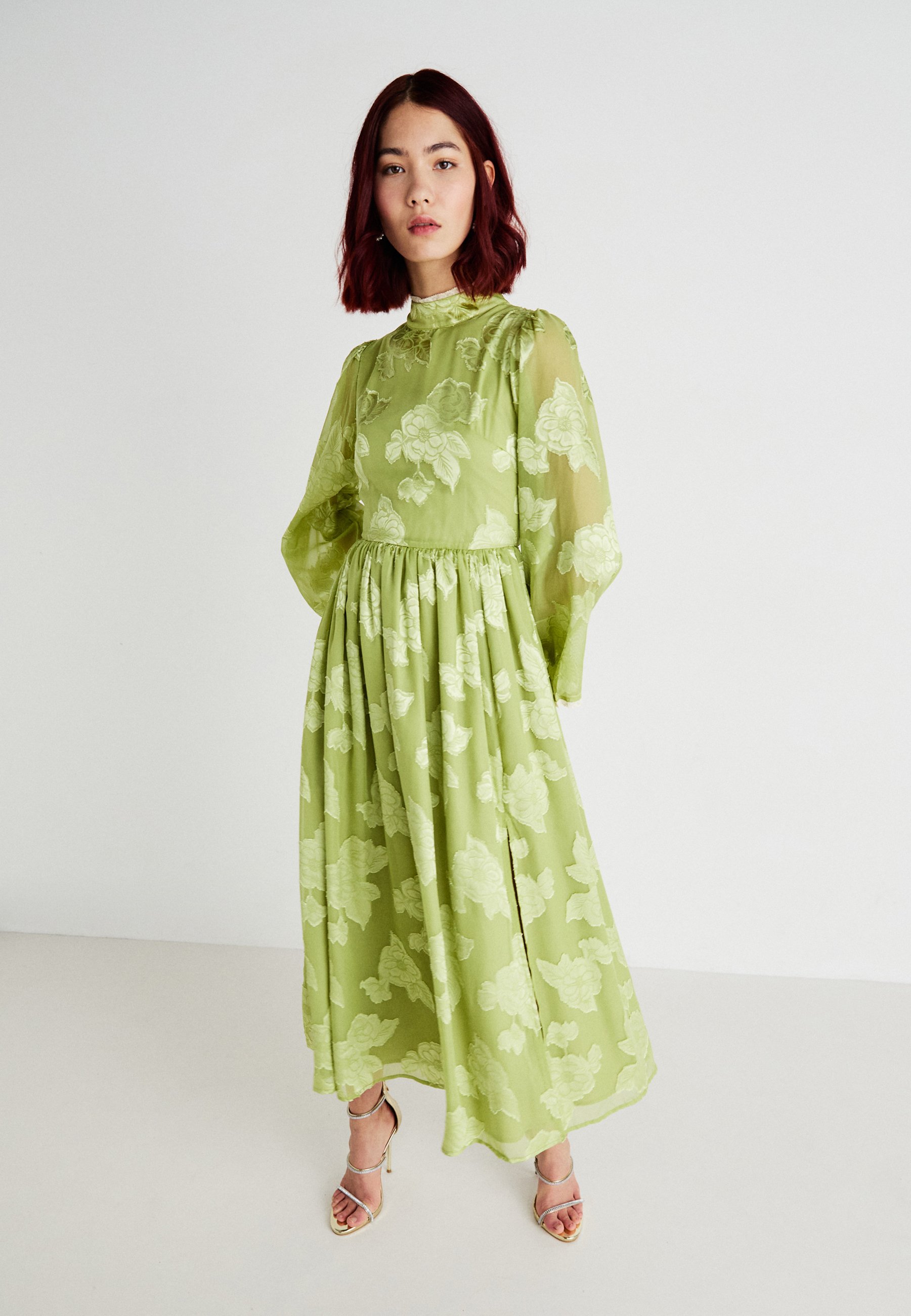 green emerald velvet dress Sister Jane main image 1
