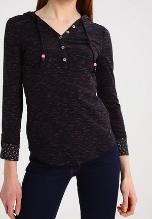 T-shirt à manches longues - mottled black