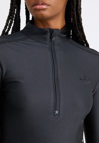 adidas Originals FIREBIRD ZIP-UP - Tops ar garām piedurknēm - black