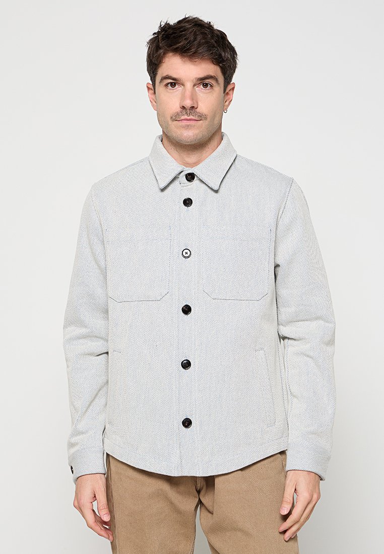 PROFUOMO Lichte jas lichtblauw PROFUOMO Lichte jas lichtblauw