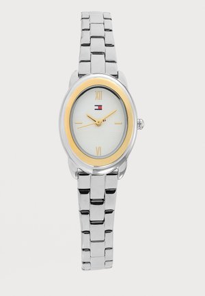 Tommy Hilfiger, DEMI OVAL - Hodinky - silver-coloured/gold-coloured