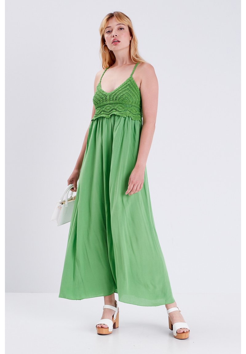 Cache Cache LANGES - Robe longue - vert