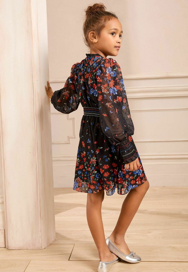 Love Roses REGULAR FIT LONG SLEEVE Robe de jour black