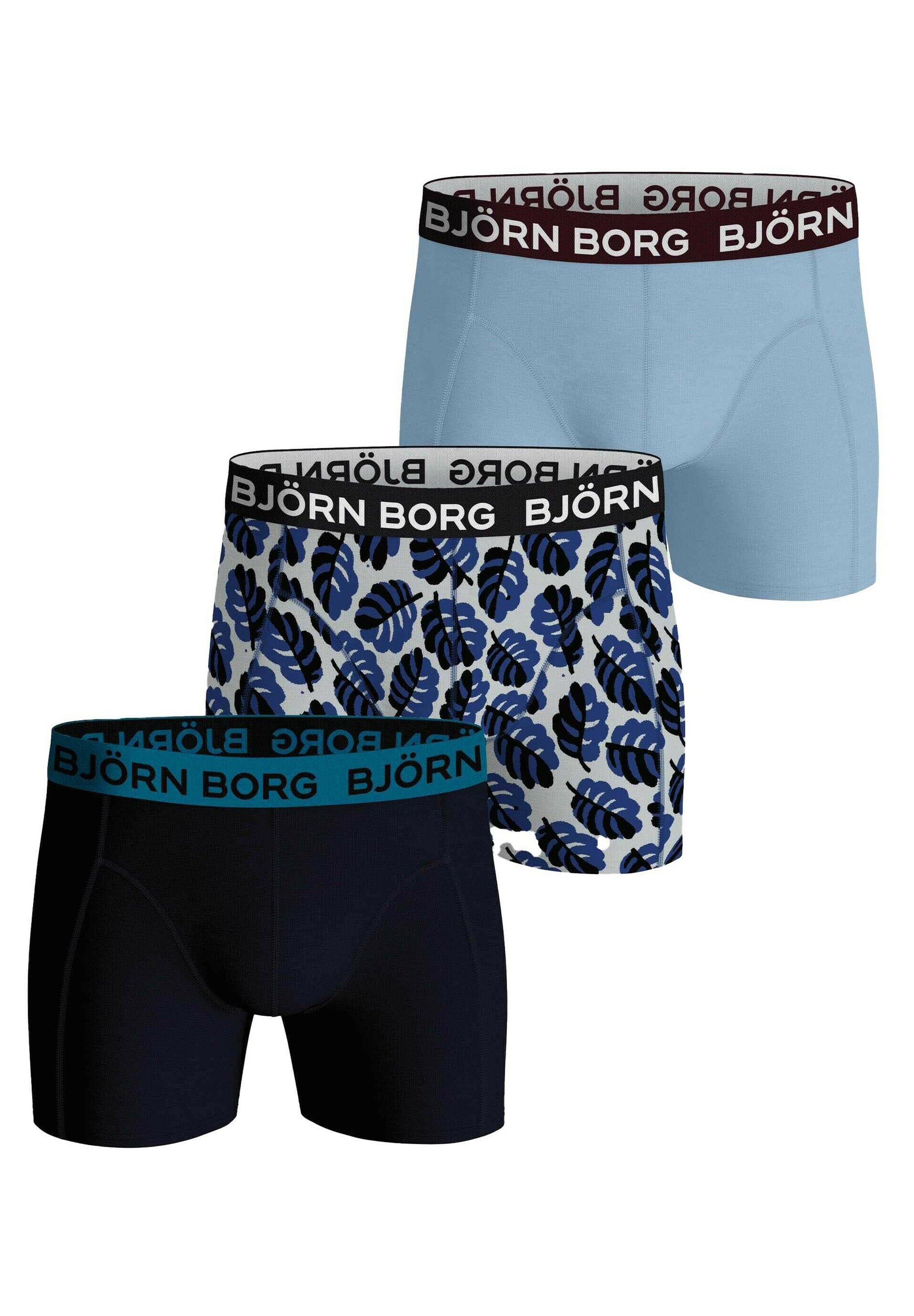 Björn Borg STRETCH 3ER PACK BEKL - Onderbroeken -  schwarz/blau/weiß/meerkleurig - Zalando.nl