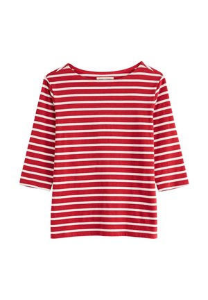Seasalt Cornwall, SEASALT CORNWALL SAILOR TOP - Μπλουζάκι με στάμπα - red - breton fire glow