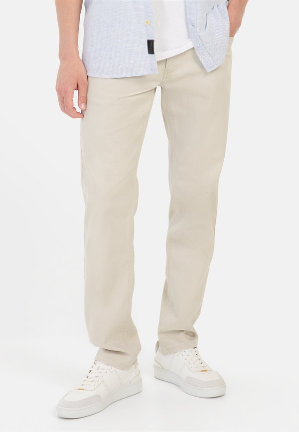 REGULAR FIT 5-POCKET - Jeans Straight Leg - beige