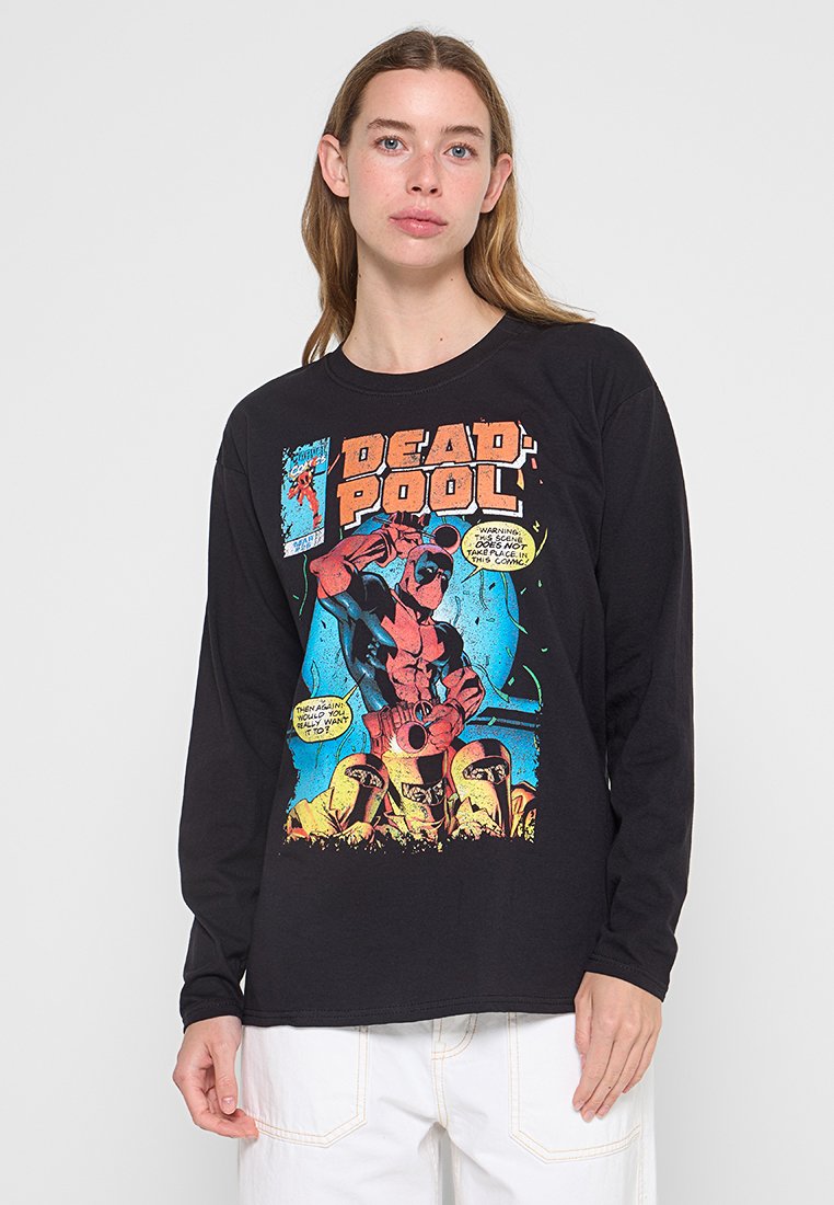 Marvel Longsleeve zwart