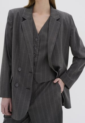 Kurzmantel - dark grey