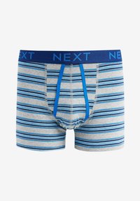 Next 4 PACK - Boxers - grey colour pop stripe