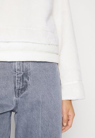 Emporio Armani Φλις πουλόβερ - avorio