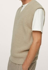 Mango Strickpullover - beige