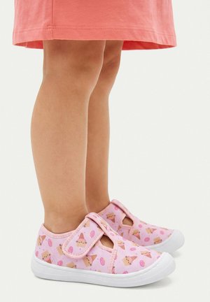 DeeZee, DEEZEE SLIPPERS GIRL PINK 5907964336624 - Sko med burretape - pink