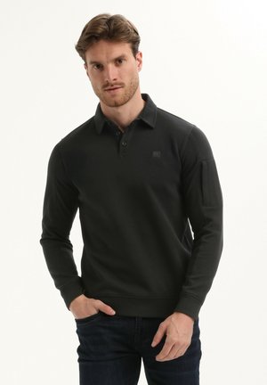 SWEATER POLO NECK - Sweater - black