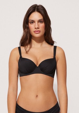 Tezenis BALCONETTE - Bikini top - Black