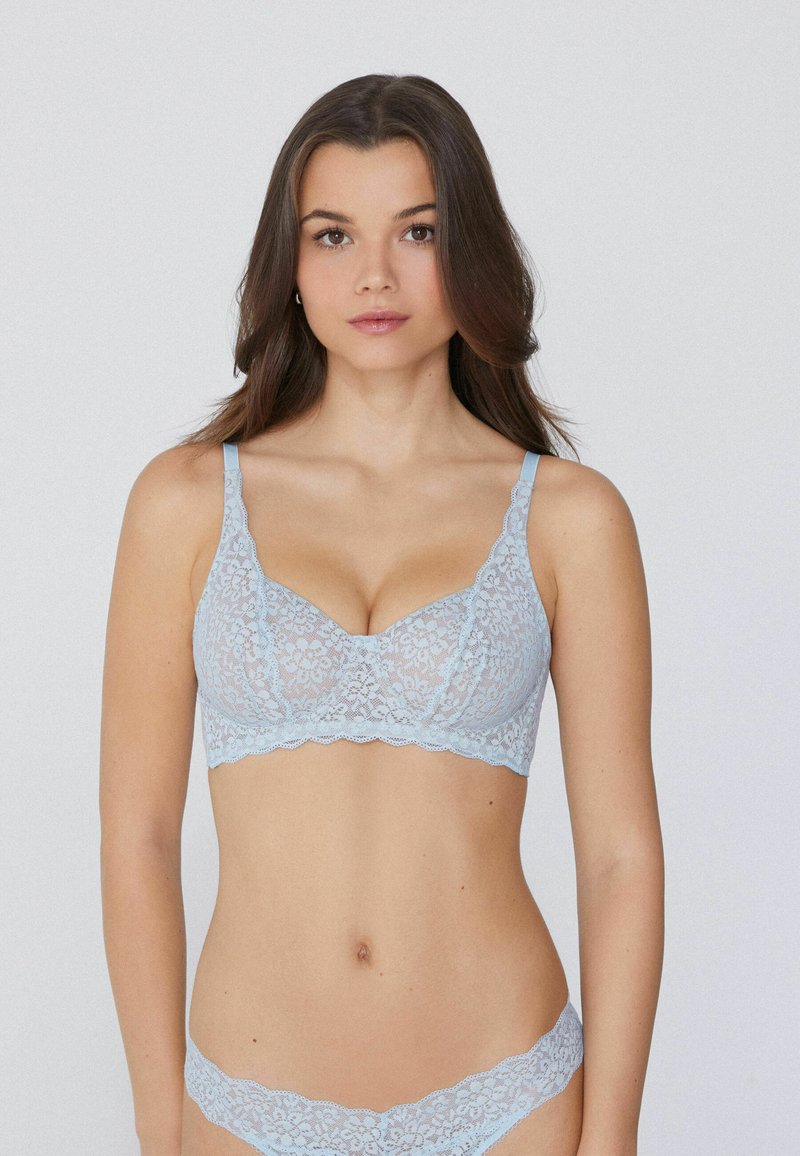 Tezenis PARIS - Balkonová podprsenka - Light Blue