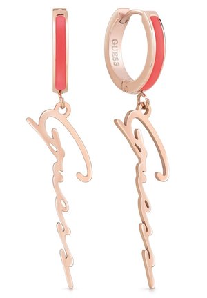 Earrings - pink