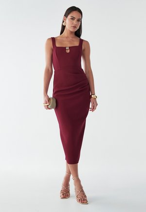 MAYAN MIDI  - Etuikjole - burgundy