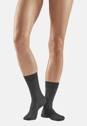 CEP COMPRESSION BUSINESS MID CUT - MADE IN GERMANY - Sportsocken - grey